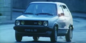 Publicité VW Golf 2 GTI 1987